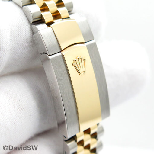 Rolex 126233 Datejust 18K/SS with Champagne Stick Dial on Jubilee - Image 7