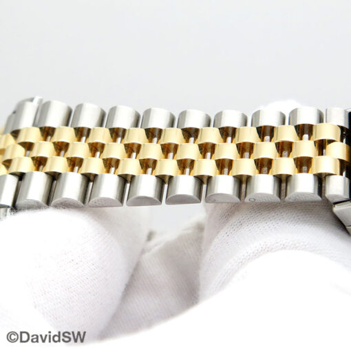 Rolex 126233 Datejust 18K/SS with Champagne Stick Dial on Jubilee - Image 8