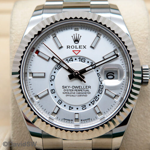 Rolex 336934 Skydweller with White Dial on Oyster - Image 3