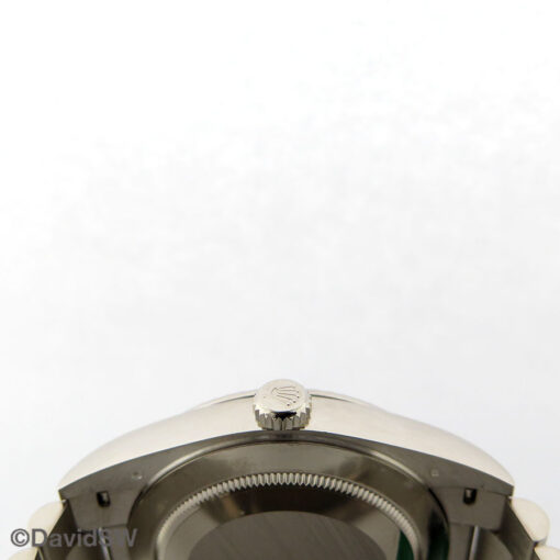 Rolex 228239 Day Date 40 18K White Gold with Black Diamond Baguette Dial - Image 4