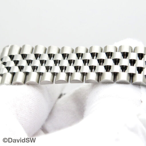 Rolex 126234 Datejust with Silver Stick Dial on Jubilee - Image 6