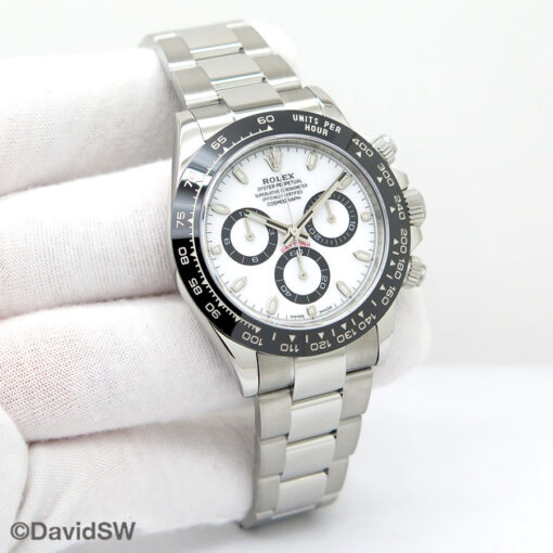 Rolex 116500LN Cosmograph Daytona with White Dial