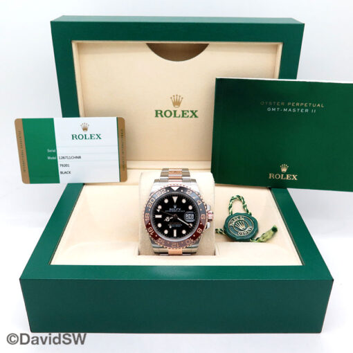 Rolex 126711CHNR GMT Master II 18K/SS - Image 2