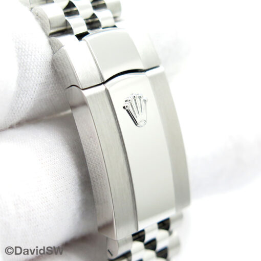 Rolex 126300 Datejust 41 with Slate Roman Dial on Jubilee - Image 7
