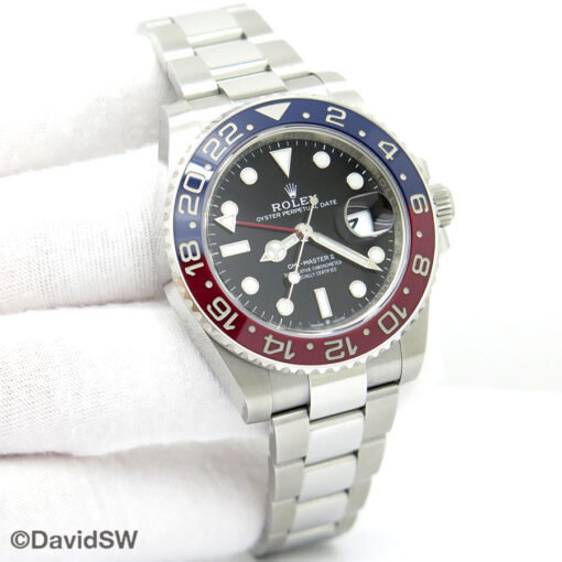 Rolex 126710BLRO GMT Master II on Oyster
