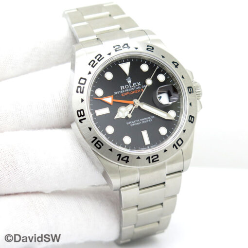 Rolex 226570 Explorer II with Black Dial