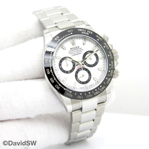 Rolex 116500LN Cosmograph Daytona with White Dial