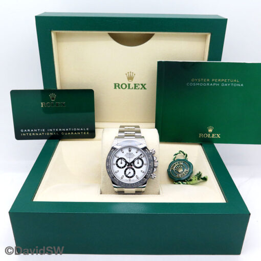 Rolex 116500LN Cosmograph Daytona with White Dial - Image 2