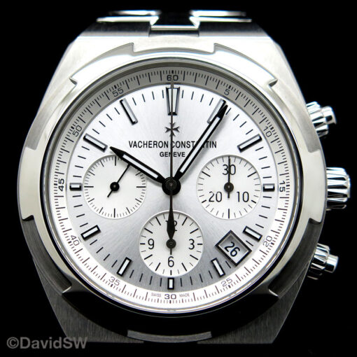 Vacheron Constantin 5500V Overseas Chronograph with Silver Dial - Image 3