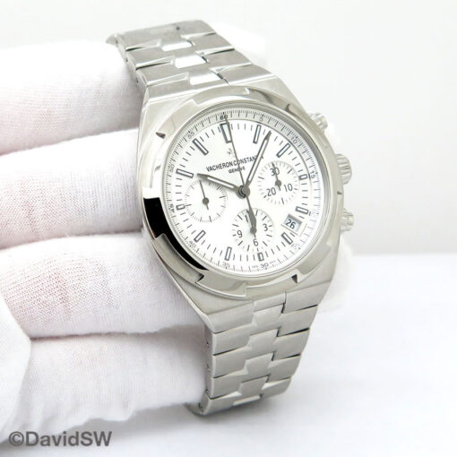 Vacheron Constantin 5500V Overseas Chronograph with Silver Dial