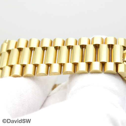 Rolex 228238 Day Date 40 18K Yellow Gold with White Roman Dial - Image 8