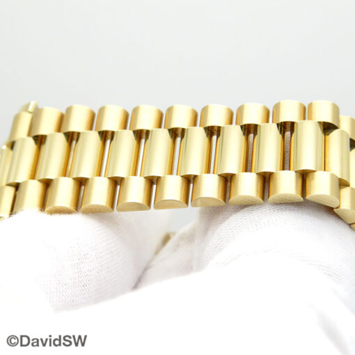 Rolex 228238 Day Date 40 18K Yellow Gold with White Roman Dial - Image 6