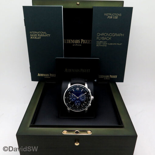 Audemars Piguet 26393BC Code 11.59 Automatic 18K White Gold with Blue Dial - Image 2