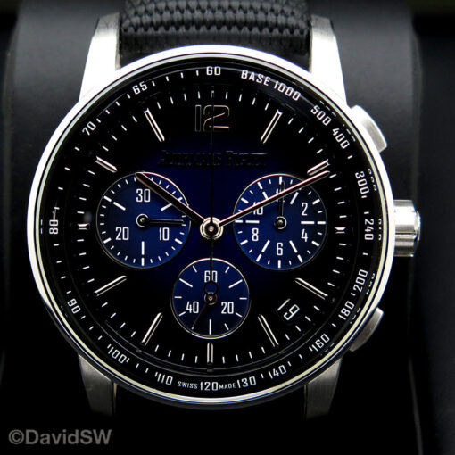 Audemars Piguet 26393BC Code 11.59 Automatic 18K White Gold with Blue Dial - Image 3