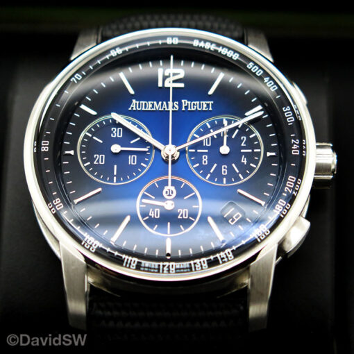 Audemars Piguet 26393BC Code 11.59 Automatic 18K White Gold with Blue Dial - Image 4