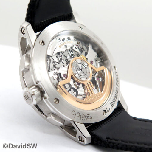 Audemars Piguet 26393BC Code 11.59 Automatic 18K White Gold with Blue Dial - Image 5