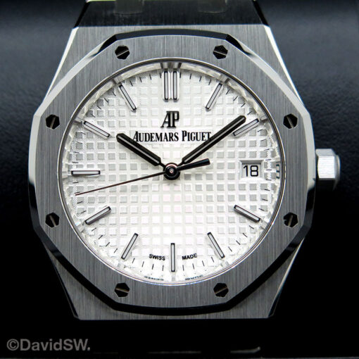 Audemars Piguet 77350ST Royal Oak 34mm Automatic with Silver Dial - Image 3