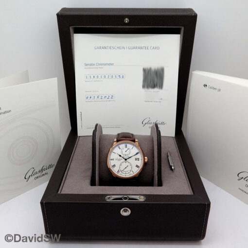 Glashutte Original Senator Chronometer 18K Rose Gold - Image 2