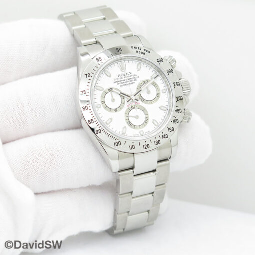 Rolex 116520 Cosmograph Daytona with White Dial