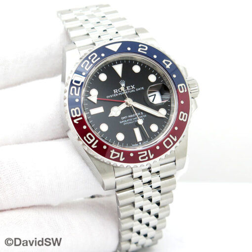 Rolex 126710BLRO GMT Master II on Jubilee