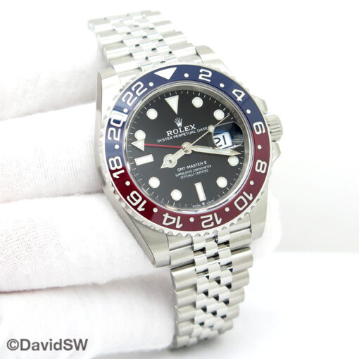 Rolex 126710BLRO GMT Master II on Jubilee