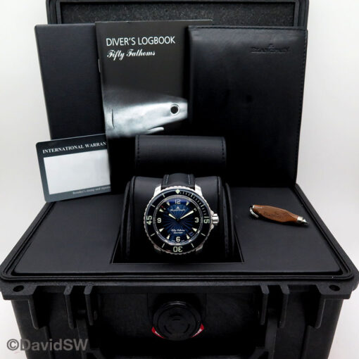 Blancpain Fifty Fathoms Automatic with Blue Dial - Image 2