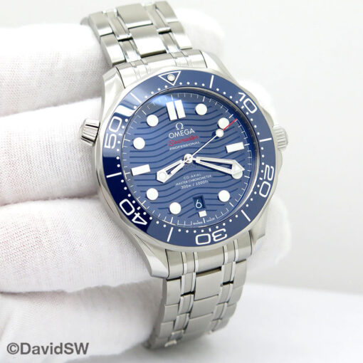 Omega Seamaster Diver 300m with Blue Dial