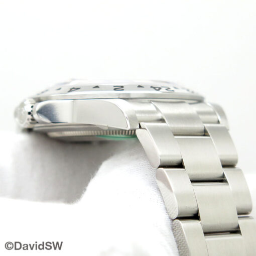 Rolex 16570 Explorer II with Black Dial and 3186 Movement (New Old Stock) - Image 7