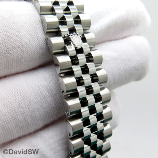 Rolex 116234 Datejust with Silver Diamond Dial on Jubilee - Image 7