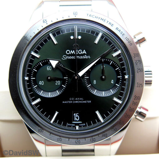 Omega Speedmaster '57 Chronograph 41mm Green - Image 3