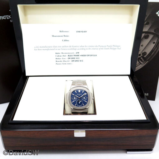 Patek Philippe 5740/1G Nautilus Perpetual Calendar Moonphase - Image 2