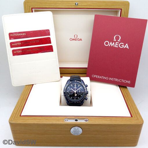 Omega Speedmaster Moonphase "Blue Side of the Moon" with Aventurine Dial - Image 2