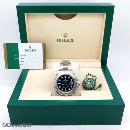 Rolex 116622 Yachtmaster with Blue Dial - Image 2