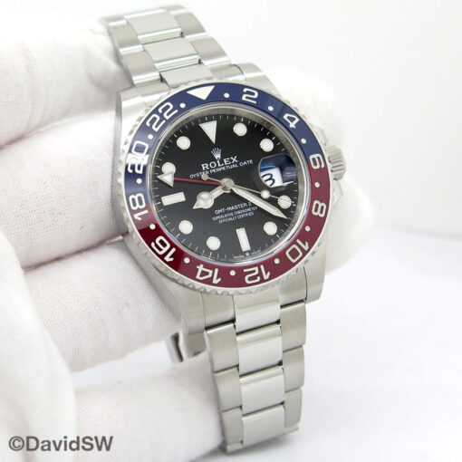 Rolex 126710BLRO GMT Master II on Oyster