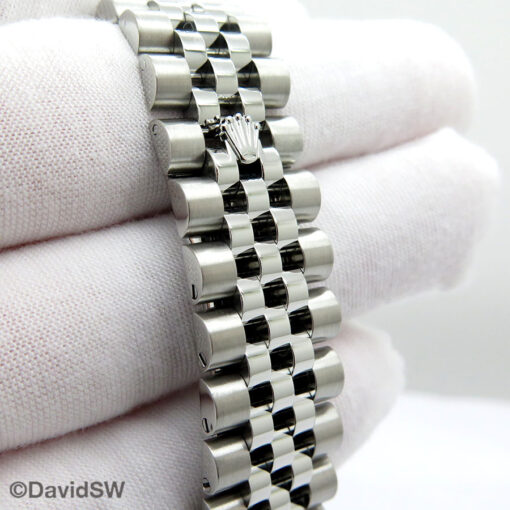 Rolex 116234 Datejust with Silver Diamond Dial on Jubilee - Image 7