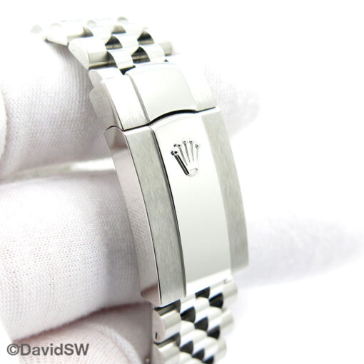 Rolex 126334 Datejust 41 with Mint Green Stick Dial on Jubilee - Image 7