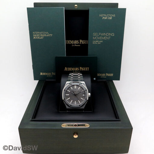 Audemars Piguet 15510ST Royal Oak with Ruthenium Dial - Image 2