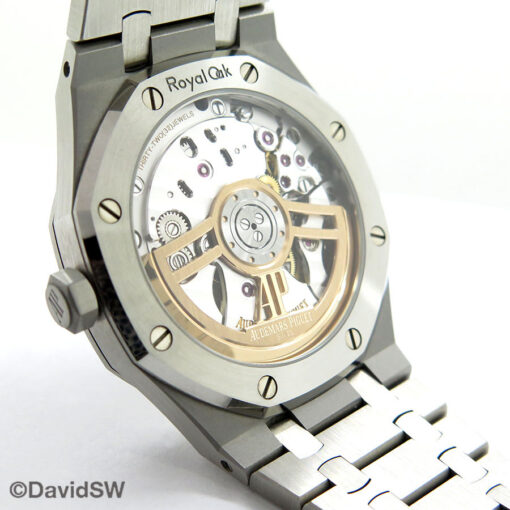 Audemars Piguet 15510ST Royal Oak with Ruthenium Dial - Image 4