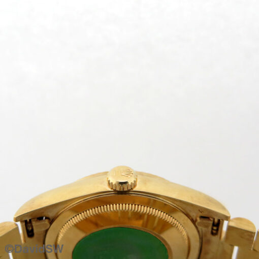 Rolex 18238 Day Date 18K Yellow Gold with Champagne Stick Dial - Image 5