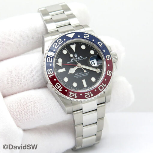 Rolex 126710BLRO GMT Master II on Oyster