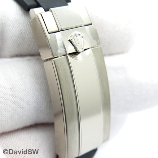 Rolex 126519LN Cosmograph Daytona 18K White Gold with Steel Dial on Oysterflex (New Model) - Image 7
