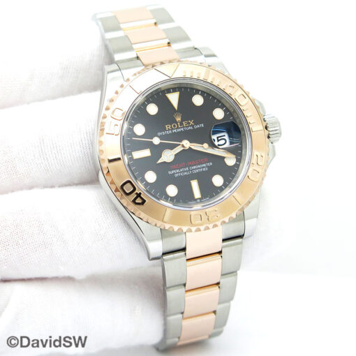 Rolex 126621 Yachtmaster 18K/SS with Black Dial
