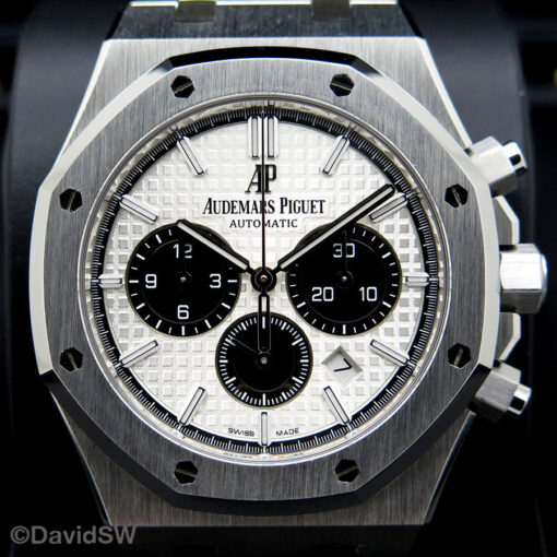 Audemars Piguet 26331ST Royal Oak Chronograph with Silver Dial - Image 3