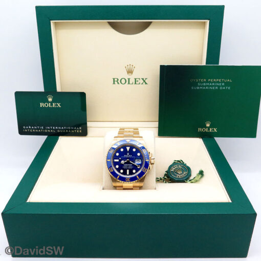 Rolex 126618LB Submariner 41 18K Yellow Gold - Image 2