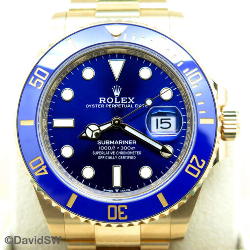 Rolex 126618LB Submariner 41 18K Yellow Gold - Image 3