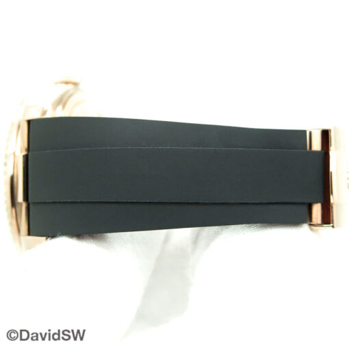 Rolex 326235 Skydweller 18K Rose Gold with Slate Dial on Oysterflex - Image 8