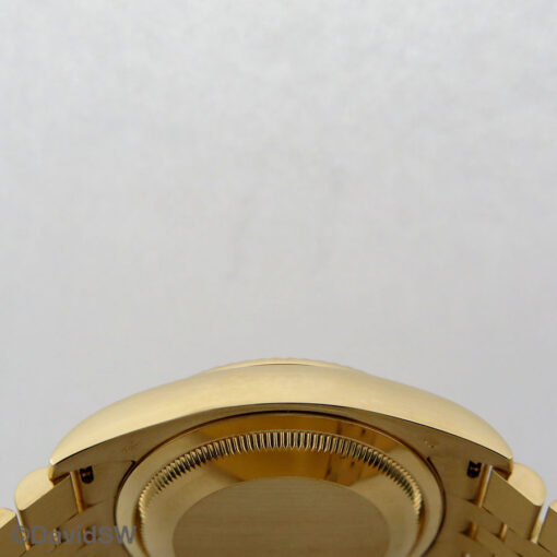 Rolex 116238 Datejust 18K Yellow Gold with Champagne Stick Dial on Jubilee - Image 5