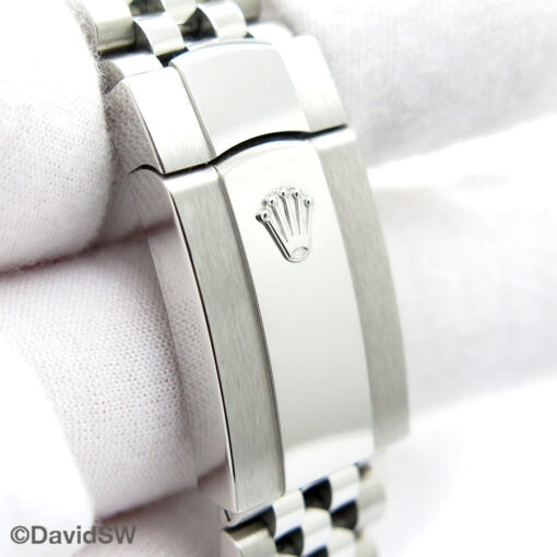 Rolex 126334 Datejust 41 with Blue Fluted Motif Dial on Jubilee - Image 7