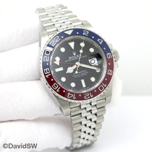 Rolex 126710BLRO GMT Master II on Jubilee