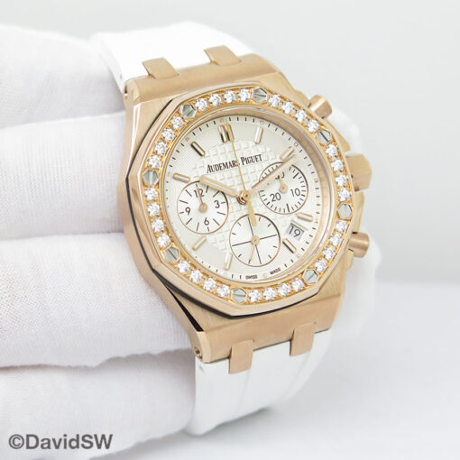 Audemars Piguet 26231OR Royal Oak Offshore with White Dial